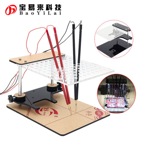 BDM Frame ECU 编程辅助亚克力支架 透明可视网孔 for kess ktag
