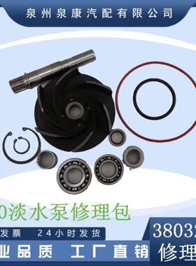 k19 k38发电机组配件 Nt855 发动机零件 K50淡水泵修理包3803285