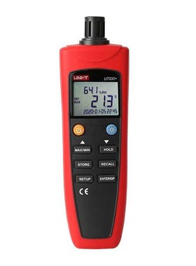 极速厂家优利德(UNIT)UT332数字温湿度计温湿度表支持XUSB数据传