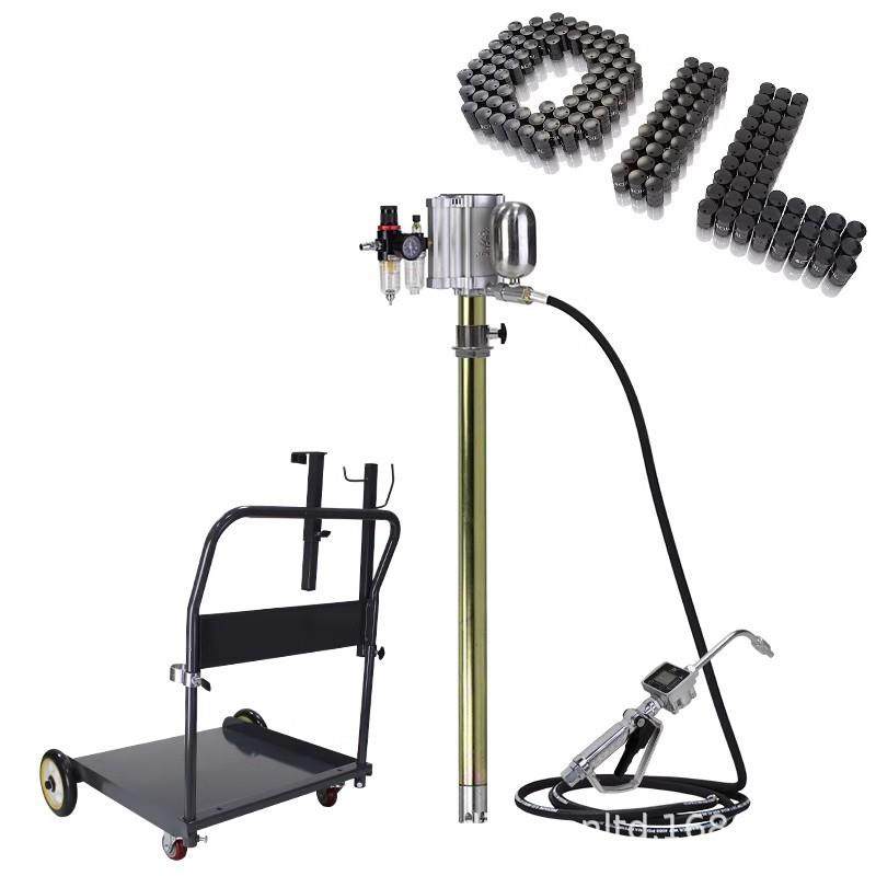 极速牌大油桶气动机油加油泵计量定量润滑L油加注机器加注枪抽油