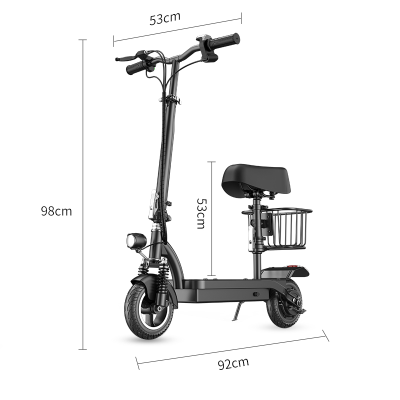 极速电动滑板车代步坐骑轻便站骑摺叠电J动儿童成人宽踏板迷你小