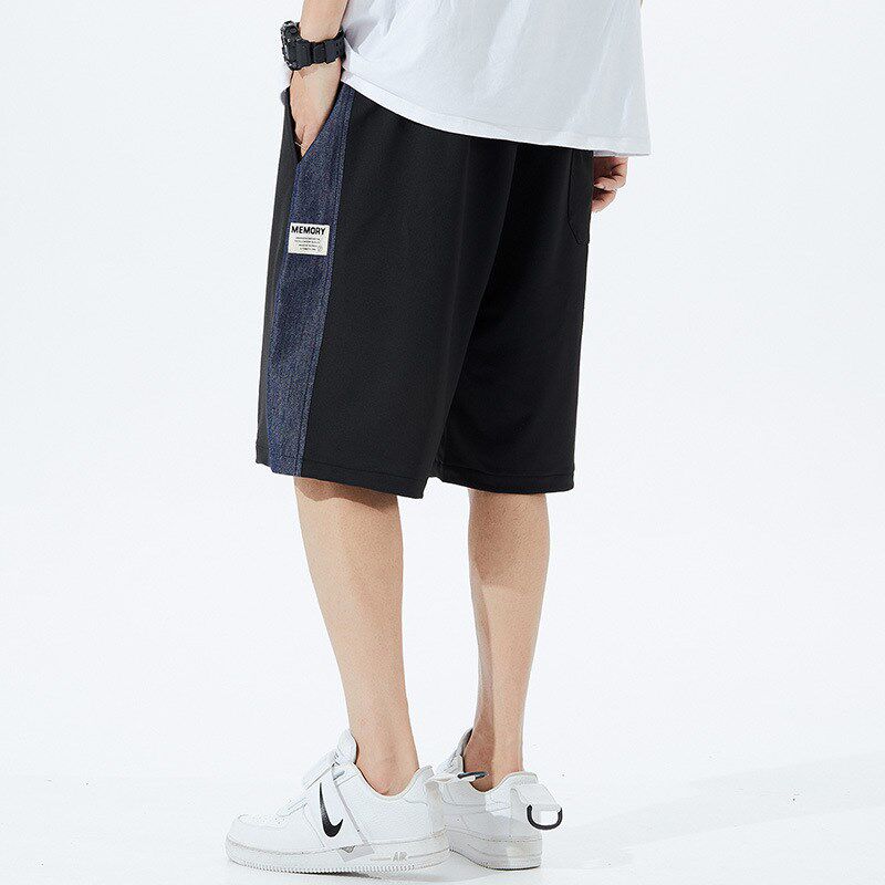 极速夏季胖子五分裤男装加肥加大码短裤肥佬宽松休闲W五分裤运动