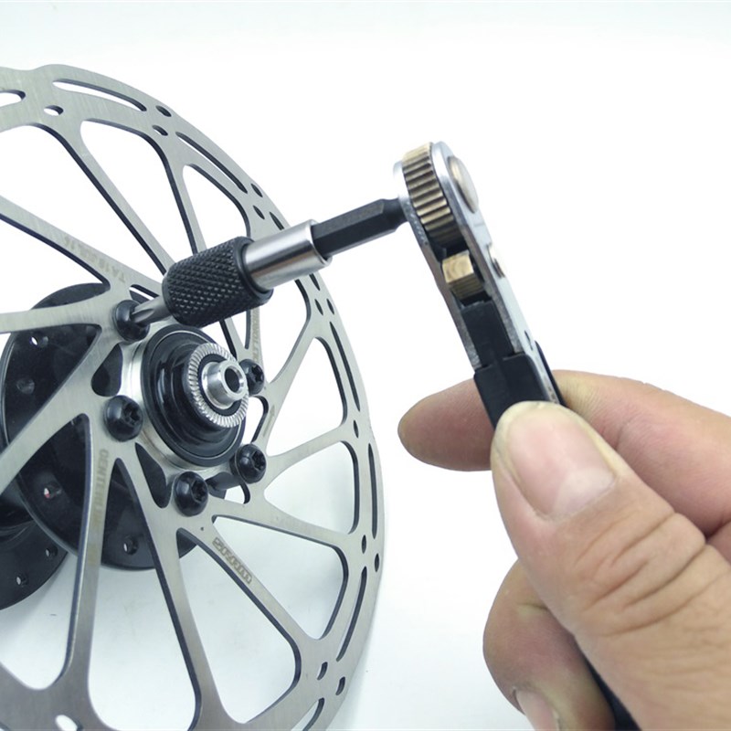 极速山地自行车棘轮扳手 碟片Tz25梅花把立 公路车内六角组合修车