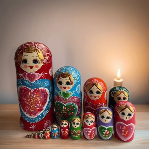 极速特色俄罗斯i套娃15层哈尔滨冰雪旅游伴手礼创意生日实木纪念