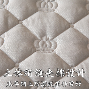 极速定制床笠单件全棉90x190x120x200x135xN150cm薄棕垫保护套防