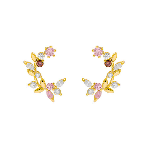 极速Korean New Design Fashion JeweElry Exquisite Copper Inla