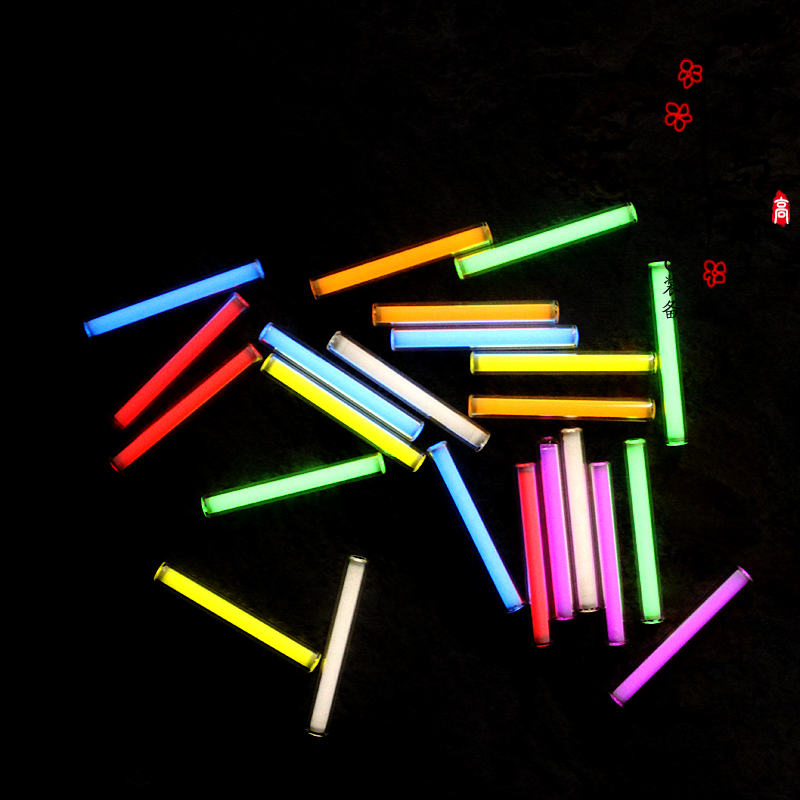 极速3*22.5mm 自发光氚气管 氚气灯管 荧光管 指V尖陀螺氚管DIY