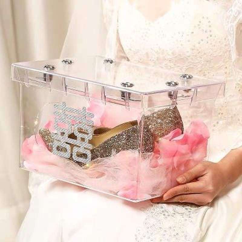极速藏婚a鞋的盒子堵门游戏道具藏婚鞋盒子带锁神器婚礼恶搞伴郎,节庆用品/礼品,堵门/游戏道具,淘宝优惠券,粉丝福利购,淘宝优惠卷