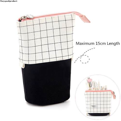 极速Super Big Pencil Case Canvas Large CapaciPty Pencilcase