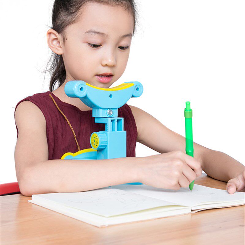 极速小孩学生写字姿势矫正器神器学E习作业支撑孩子下巴支架桌子