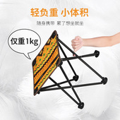 极速折叠小凳子板凳便携式 户外马扎轻F型火车旅行椅子无座写生钓