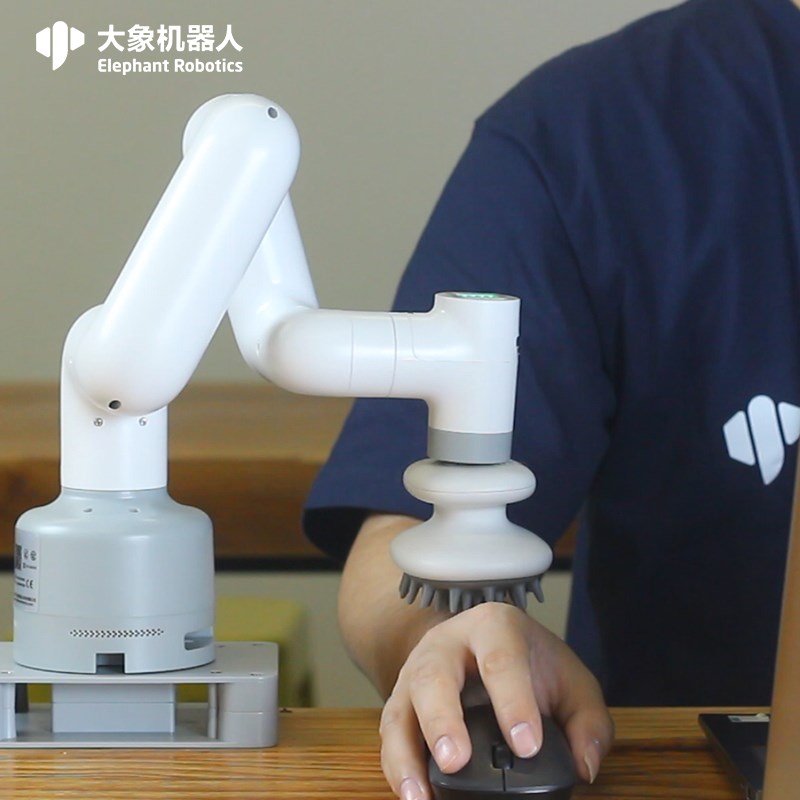 极速myCobot六轴机械手臂机z器人ROS开源编程拖动示教机器人套件