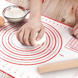 极速Silicone Bakingo Mat Pizza Dough Maker Pastry Kitchen