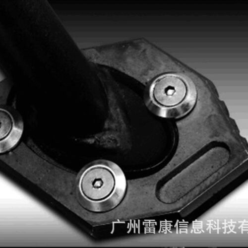 新品适用川崎NINhJA250/300Z250ER-6NER-6F改装加大加宽脚撑底座