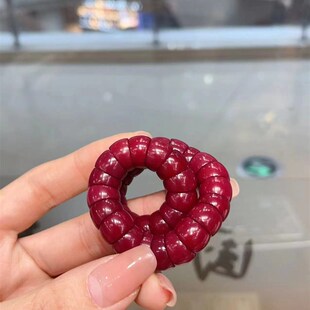 极速朱砂供大f肠手捻手链文玩时尚 饰品佛珠手串T1159