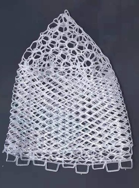 极速Rubber Dip Net Head Depxth:32/40/47/55cm Hand Net Replac