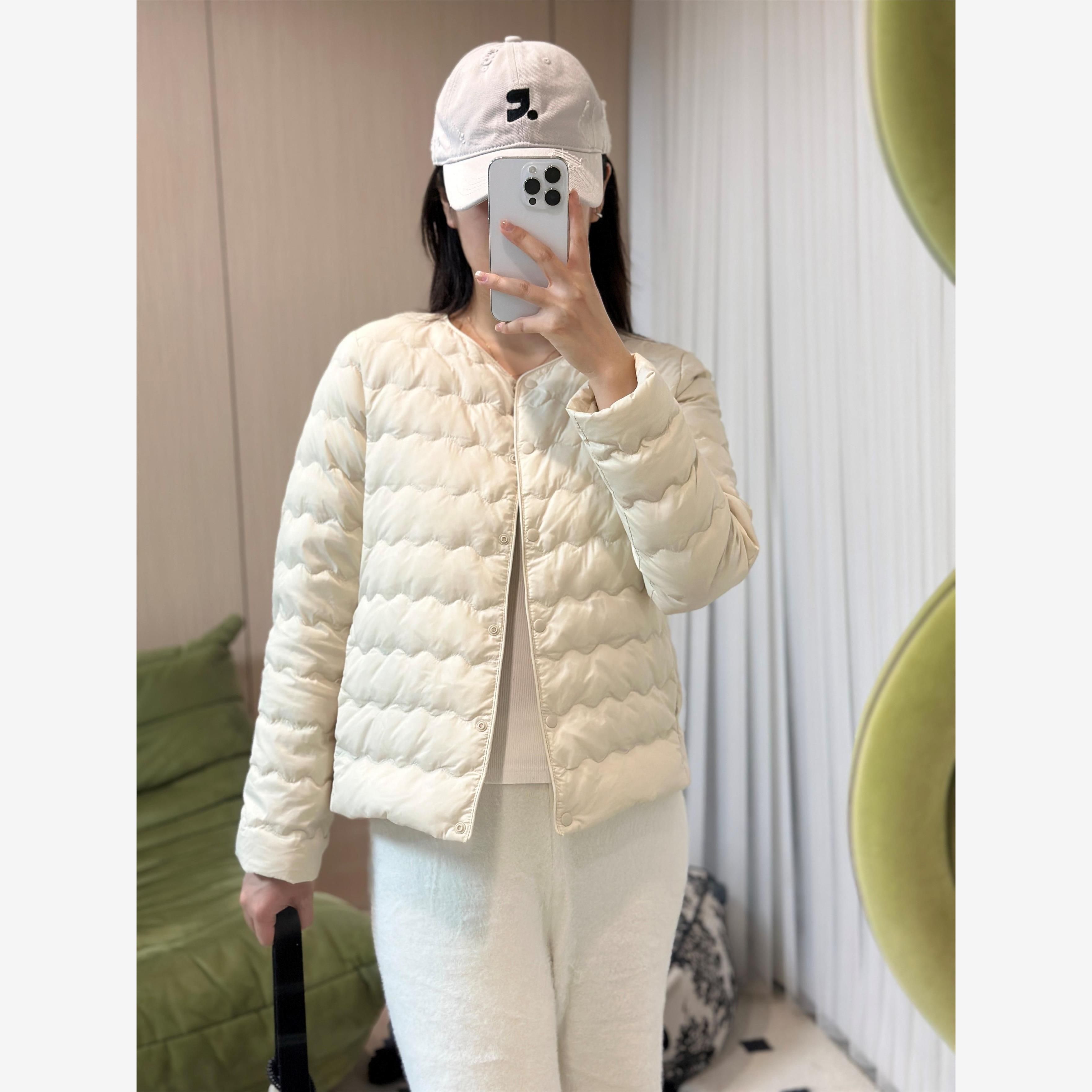 秋冬新款轻薄90白鹅绒羽