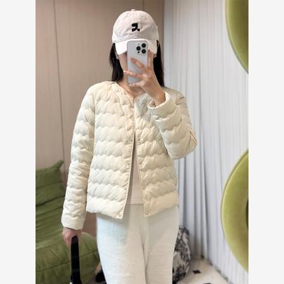 秋冬新款轻薄90白鹅绒羽