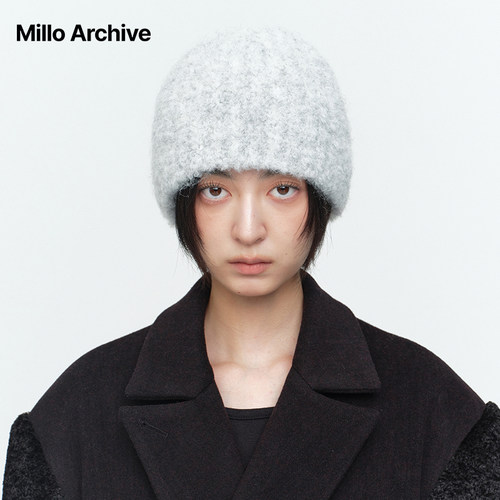 羊毛针织帽MilloArchive无檐