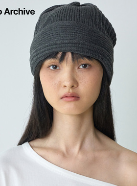 Millo Archive25冬款简约百搭针织帽女冬季冷帽日常保暖无檐帽