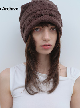 【rozalin同款】Millo Archive新款帽子美式复古无檐四季时尚网眼