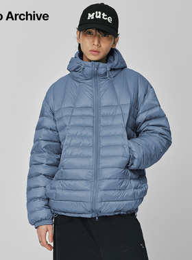 Millo Archive25秋冬短款连帽羽绒服男保暖百搭休闲外套保暖轻薄