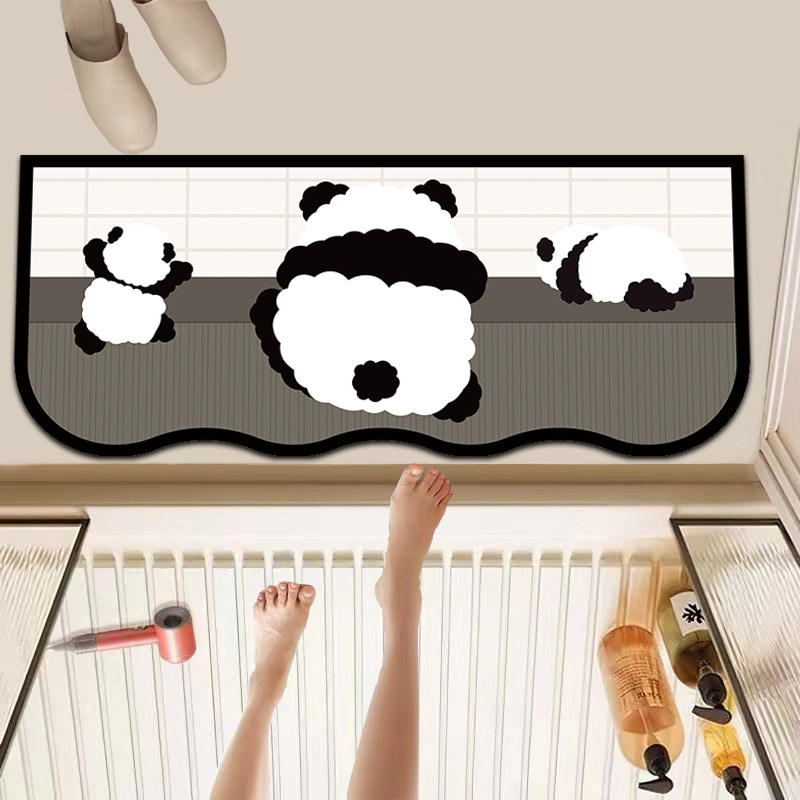 硅藻泥吸水垫软垫可爱卡通动物脚垫子卫生间门口防滑浴室吸水地垫,个性定制/设计服务/DIY,地毯/地垫定制,淘宝优惠券,粉丝福利购,淘宝优惠卷