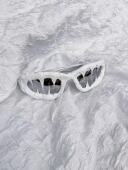 现货 Pi0neeR 前卫先锋墨镜辣妹个性 凹造型滴胶偏光镜 极地