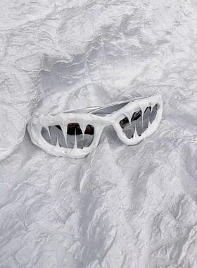 【现货】Pi0neeR 前卫先锋墨镜辣妹个性凹造型滴胶偏光镜【极地】