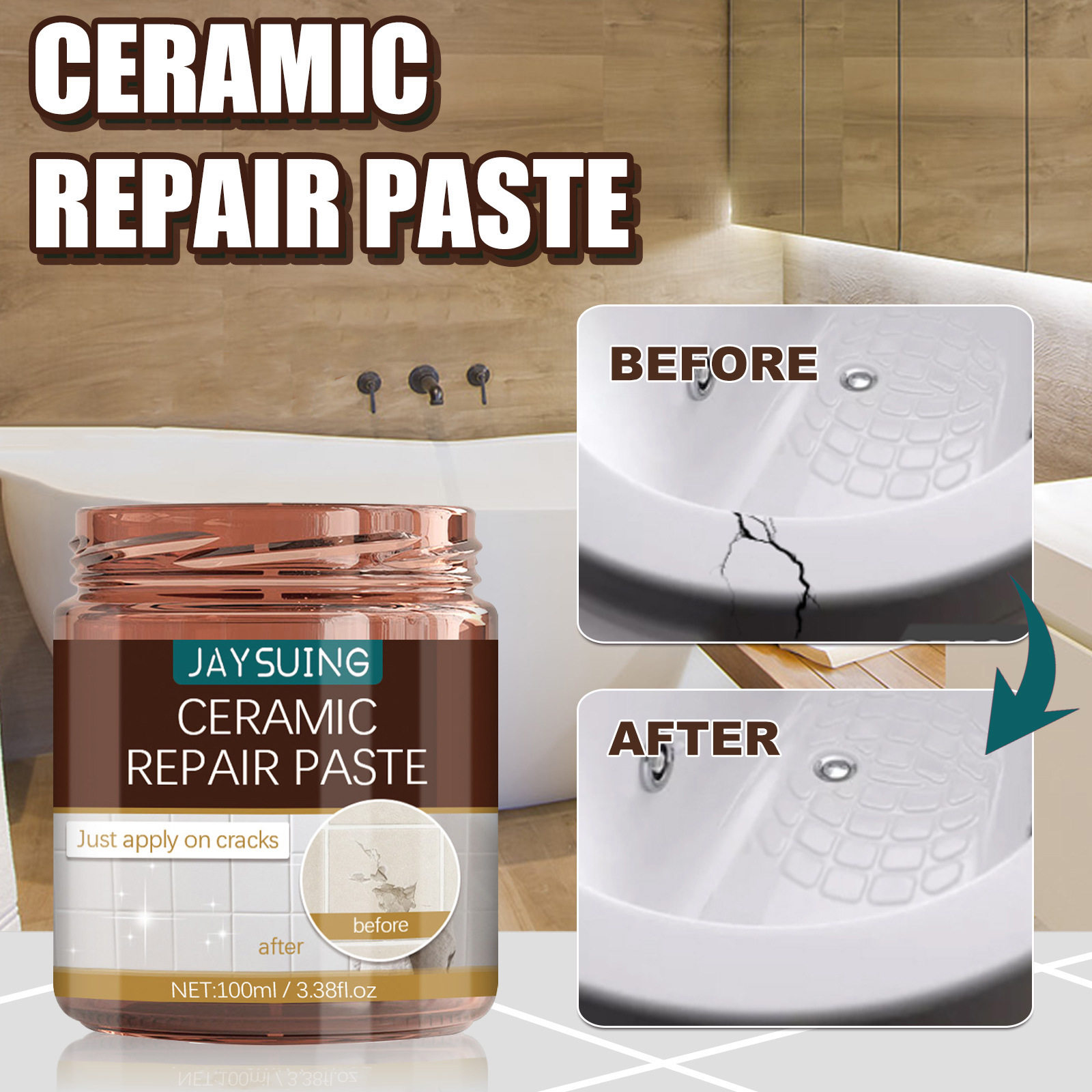 Jaysuing瓷砖修补膏家用石材