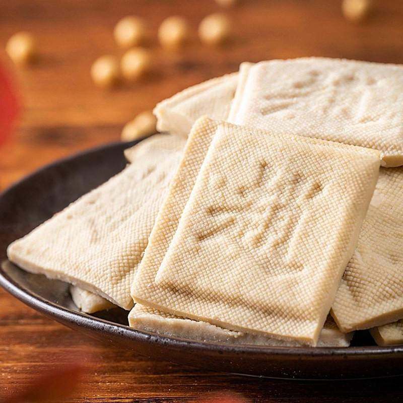 旗舰店上海味道500g包邮散装青浦特产金泽香干赵家豆腐干五香小白