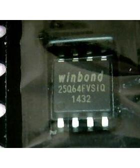 W25Q64FVSSIQ 丝印：25Q64FVSIQ全新原装 64Mbits SOP8 8M FLASH