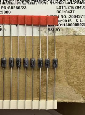 SB260 2A 60V SB260/23原装进口威士GS E3 54 73肖特基整流二极管