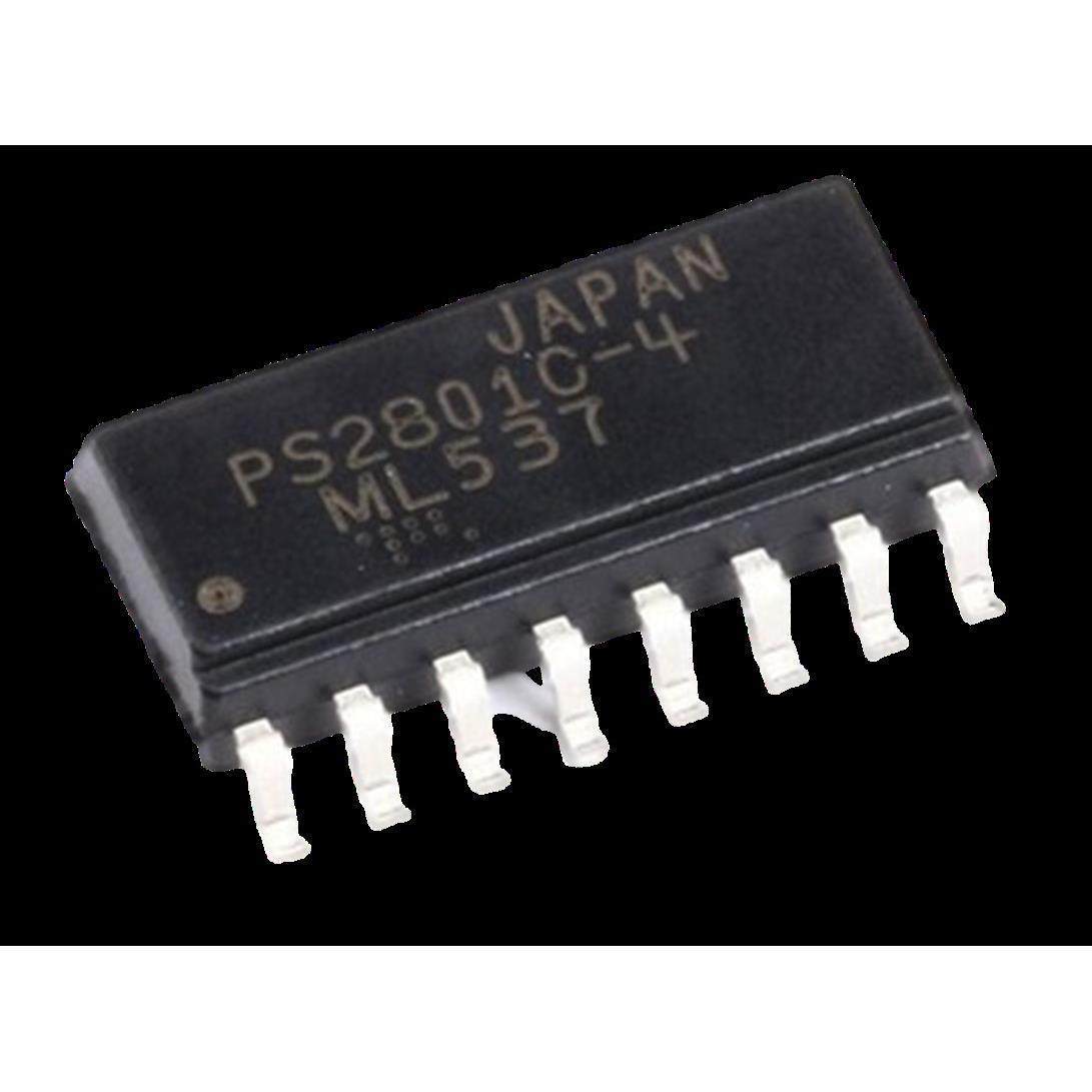 PS2801-4 PS2801C-4 SOP-16贴片 四通道光耦 进口全新 进口