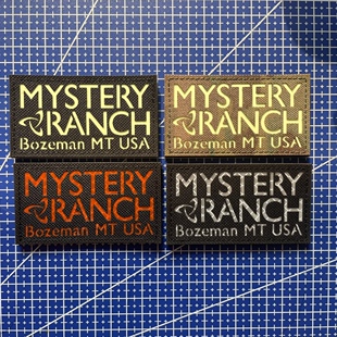 雕刻反光神秘农场士气章魔术贴章 农场包贴 DIY装饰户外背包徽章