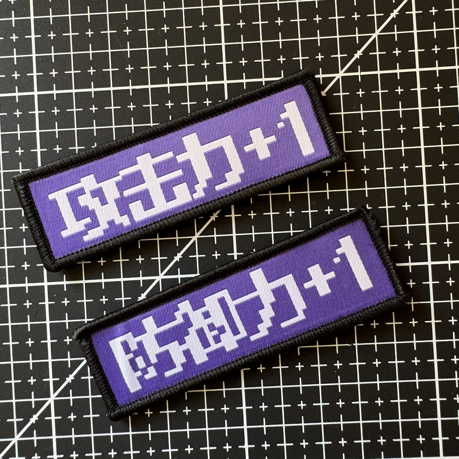 攻力+1魔术贴章创意个性背包装饰士气贴章