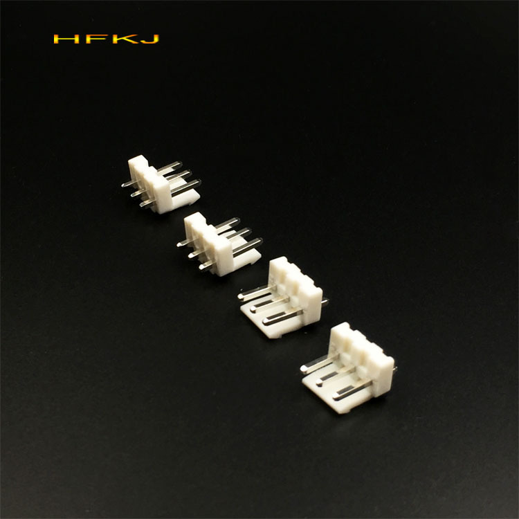 VH-3A直针vh3.96 3p白色针座插针接线端子白色连接器铜针3.96间距