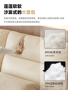 实木床现代简约主卧室轻奢床1.5米小户型北欧双人科技皮艺X20