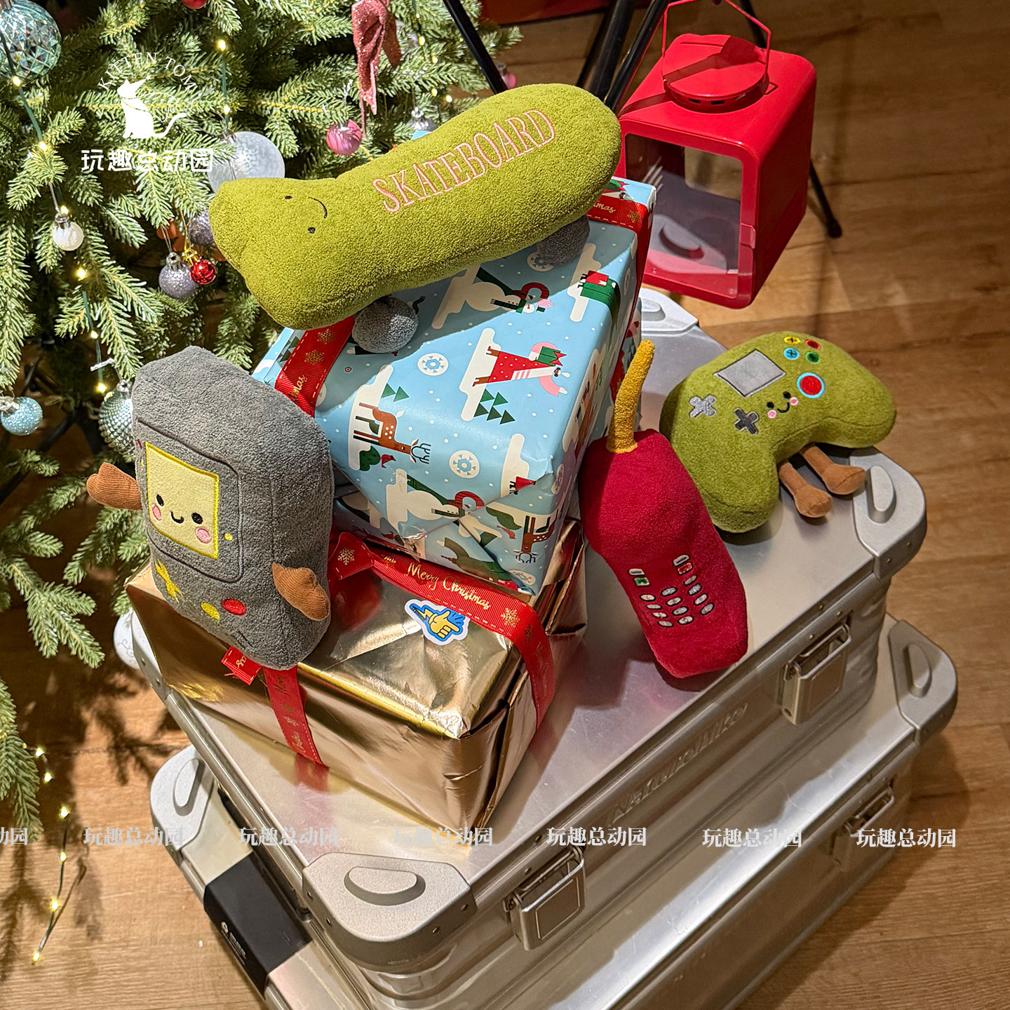 创意游戏机造型玩偶毛绒玩具公仔安抚布娃娃客厅装饰摆件新年礼物