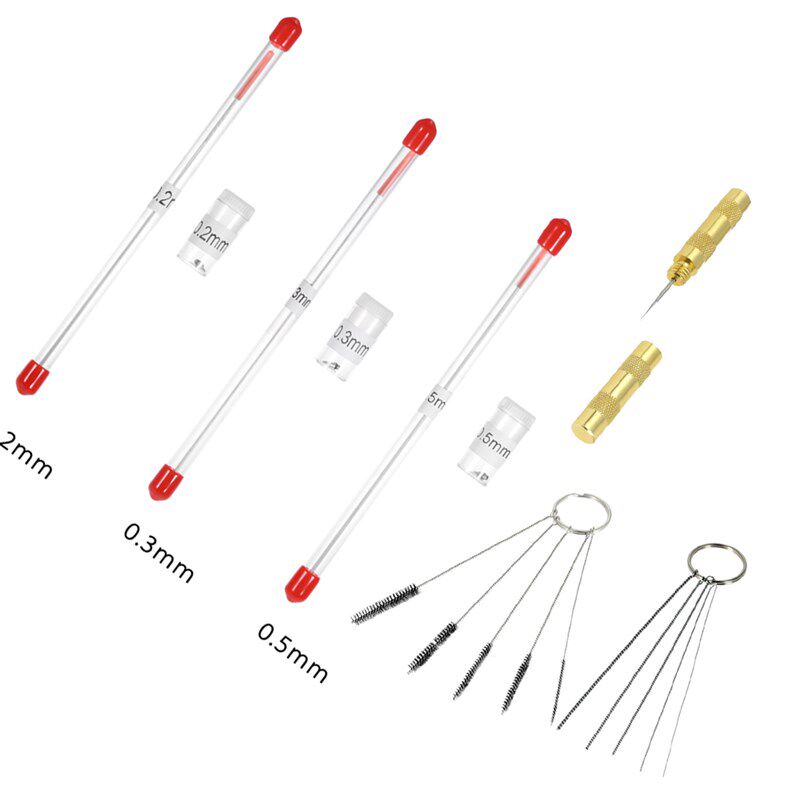 速发0.2mm 0.m 0.5mm rbrush ozzle eedle Replt  r