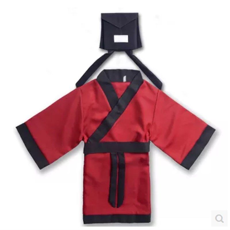 速发演装汉服男小二服中式饭店制服平民商贩杂丁古出服古代家役仆