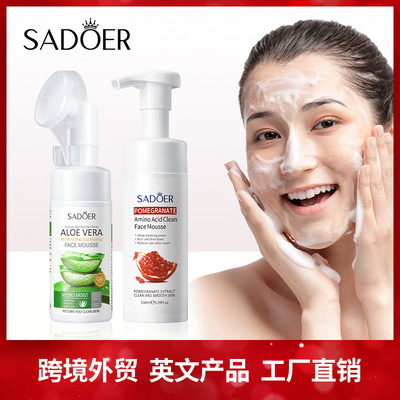 Cleansing Mousse Aloe Vera Pomegranate Amino Acid Face Wash