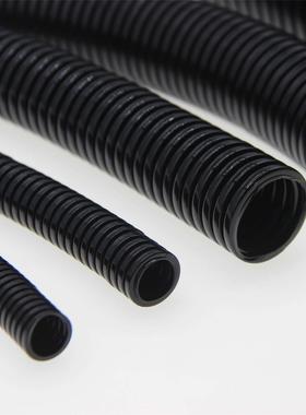 PA加厚阻燃波纹管AD13电缆穿线尼龙软管AD10ad54.5可开孔塑料浪管