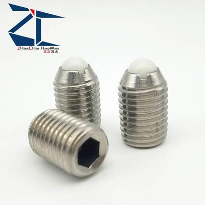 NBSM3/4/5/6/8/10/12/16 尼龙珠球头柱塞 弹簧定位销 波珠螺丝