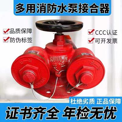 SQD100-1.6多功能水泵接合器 新型水泵结合器150消防水泵结合器