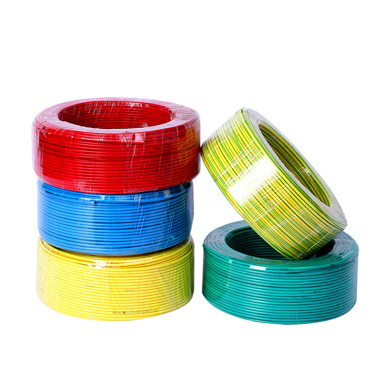 家装BV纯铜2.5电线单股4平方x家用1.5单芯铜线6装修铜芯10硬线电