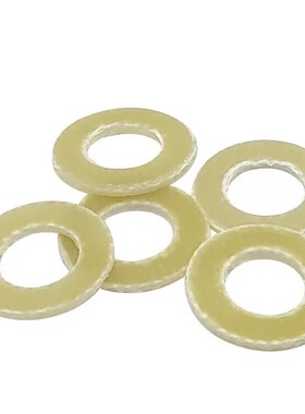 黄色12胶木绝缘垫片平垫片环氧树脂电工电木耐高温3厘4MM5毫米6M8