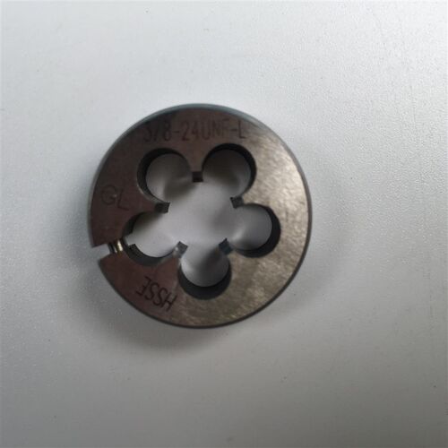 进口ZG美制左牙L细牙圆板牙UNF4-48 10-32 1/4-28 5/16-24 3/8-24