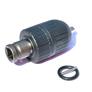 通用充电扳手 2电动起子转换头钻夹头四方 气动扳手转电钻接杆