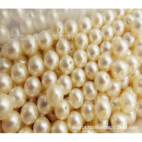 爆款特大号ABS珍珠塑料直孔仿大珍珠散珠珍珠白散珠